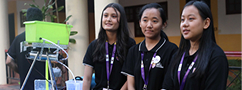 Indian students group activity