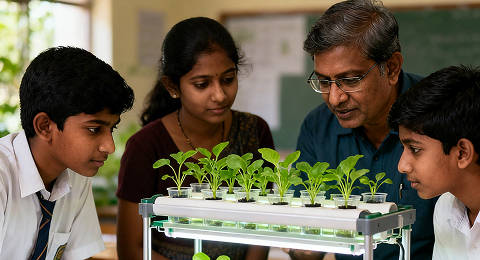 Students in classroom
